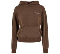 Sweat terry hoodie with small embroidery woman Urban Classics Marron S