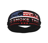 Sweatbands for Men I'DThat Patriot Bbq Barbeque Cook Chef Workout Sport Headbands for Men Absorbed Hairband Fashion Wide Headband for Running Basketball Football Cycling Tennis