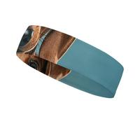 Sweatbands Sport Headbands for Men & Women,Polyester Cloth Sweat Band for Tennis, Running, Basketball, Working Out, Execise Athletic Sweat Outdoor Italy Flag
