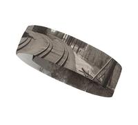 Sweatbands Sport Headbands for Men & Women,Polyester Cloth Sweat Band for Tennis, Running, Basketball, Working Out, Execise Athletic Sweat Outdoor Latvia Flag