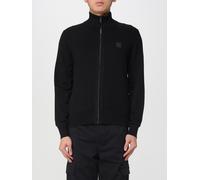 BOSS Orange Kanozip Mens Full Zip Jumper - Black 001 - Black 001 - XL