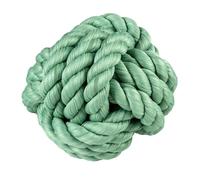 Duvoplus, Rope Sweater Ball M 14 x 14 x 14 cm Green Toy Dog