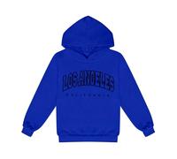 Sweater For Girls 7 Years,Girls Hoodies & Sweatshirts Product Title Playful Letter Printed Casual Hoodie for Children Comfortable Everyday Wear Stylish Kids Sweatshirt for Girls (Blue, 120)