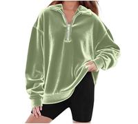 Sweater For Kids Winter,Girls Hoodies & Sweatshirts Practical Everyday Casual Outerwear for Kids - Soft Long Sleeve Graphic Hoody Top (Green, 14-15 Years)