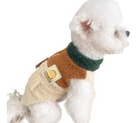 Sweater for Small Dogs - Cold Protection Machine Washable,Small Dog Sweater Cat Clothing,for Animals Photography Festive Show Parade Family Gathering Fall Winter Walking Travel