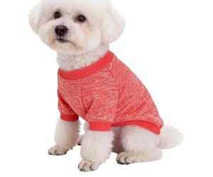 Sweater for the dog - Fleece sweatshirt clothes for a puppy - Dog sweater - For Winter, in the, Walking, Running, Camping, Weddings, Shopping and Traveling