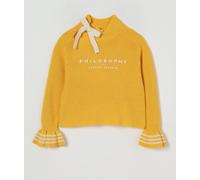 Sweater PHILOSOPHY DI LORENZO SERAFINI Kids color Yellow - Size: 4 - female