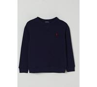 Cotton Blend Sweatshirt Navy Blue