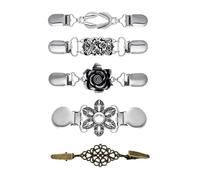 Sweater Shawl Brooch Jackets Clip For Clothing Sew On Hook Decorative Craft Buckle Cardigan Clips Shawl Accessories Creative Clasp Design