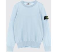 Sweater STONE ISLAND JUNIOR Kids color Sky Blue - Size: 10 - male