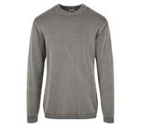 Urban Classics - Washed Asphalt - Pullover - grey - S - 60% Cotton, 40% Polyester,Knitwear S