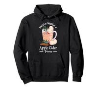 Sweater Weather Apple Cider Autumn Cozy Fall Pullover Hoodie