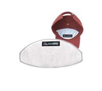 SweatHawg Sweat Hat Liner Insert | 2X Absorbency Cap Liner & Shaper for All Hats | Lightweight Ultra-Wicking and Cooling, White, Single Layer Cap Insert