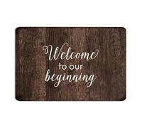 Sweating for The Wedding Rustic Metal Sign Customized Laundry Wall Art Plaques Home Decor Aluminum Tin Signs for Bathroom Restaurants Shop 8x12 Inch