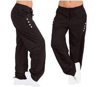 Sweatpants Women Comfy Baggy Pants Winter Fall Joggers Bottoms Casual Loose Lounge Pants Athletic Wide Leg Pants Sports Outdoor Trousers Hiking Running Sweat Pants with Pocket