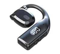 Sweatproof Wrap Around Earbuds - Sports Earphone | Noise Cancelling Earpiece with Display, Secure Fit for Gym, Workout Headphones with Flexible Cable, Fitness Audio for Women and Men