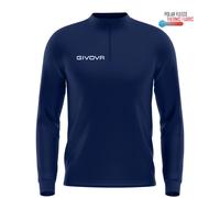 Sweatshirt 1/2 zip child Givova 500 Bleu XS