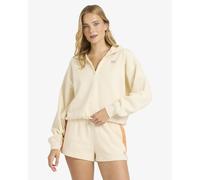 Sweatshirt 1/2 zip woman Billabong Classic Feels Beige XS
