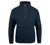 Jack Pyke Ladies 1/2 Zip Sweatshirt Navy - Extra Small