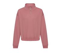 Sweatshirt 1/2 zip woman Just Hoods Rose L