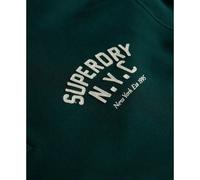 Superdry Country Club Applique Half Zip Sweatshirt Green S Woman