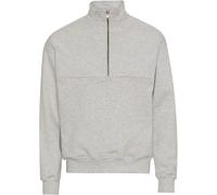 Colorful Standard Organic Quarter Zip Sweatshirt - Heather Grey - Heather Grey - S