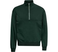 Sweatshirt 1/4 zip Colorful Standard Organic hunter green Vert XS