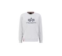 Alpha Industries Basic Big Logo Sweatshirt for Men Size L - pastel grey