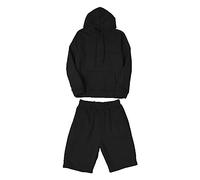 Sweatshirt And Shorts Set Men, Men'S Tracksuit 2 Piece Hooded Shirt Men Casual Sports Hoodie Shorts Set Lace-Up Pullover Sweatshirt Men'S Fashion Casual Solid Colour Two Piece Sports Tracksuit