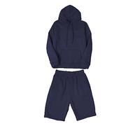 Sweatshirt And Shorts Set Men, Men'S Tracksuit 2 Piece Hooded Shirt Men Casual Sports Hoodie Shorts Set Lace-Up Pullover Sweatshirt Men'S Fashion Casual Solid Colour Two Piece Sports Tracksuit
