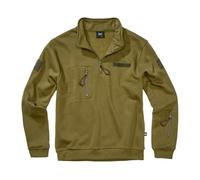 Brandit Tactical Sweat Troyer Sweatshirt - Olive