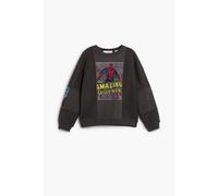 Sweatshirt child Desigual Marvel Spider Gris 9/10 ans