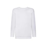 Sweatshirt child Fruit of the Loom Classic Blanc 7/8 ans