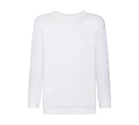 Sweatshirt child Fruit of the Loom Classic Blanc 9/11 ans