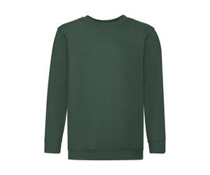 Sweatshirt child Fruit of the Loom Classic Vert 5/6 ans