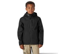 Helly Hansen Junior Unisex Jr Crew Hooded Jacket, Black, 13