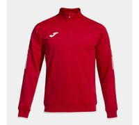 Joma Olimpiada Half Zip Sweatshirt Red 11-12 Years Boy