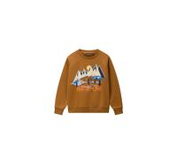 Sweatshirt child Napapijri Ellis Marron 12 ans