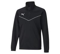 Puma Boys teamRISE Training 1/4 Zip Top Puma Black/Puma White 5/6Y