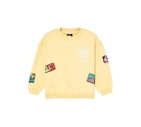 Sweatshirt child Quiksilver Hippie Jump Crew Jaune 4 ans