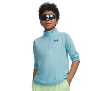 Under Armour Tech 2.0 1/2 Zip - Blue Haze, Black - YXL
