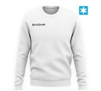 Sweatshirt Crewneck child Givova Blanc XS