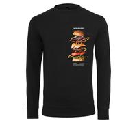 Sweatshirt Crewneck Mister Tee A Burger Noir L