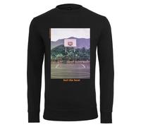 Sweatshirt Crewneck Mister Tee Feel the Heat Noir S