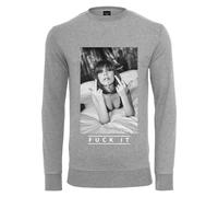 Sweatshirt Crewneck Mister Tee Fuck It 2.0 Gris S