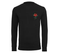 Sweatshirt Crewneck Mister Tee Rose Noir L