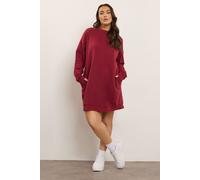 Sweatshirt Dress Yours Red 30-32