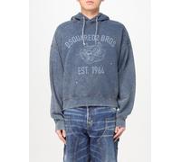 Sweatshirt DSQUARED2 Men color Denim - Size: S - male