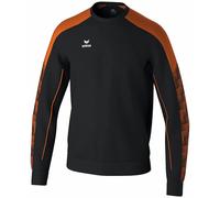 Erima Men's Evo Star Functional Sweatshirt Black/Orange