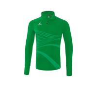 Erima Racing Half Zip Long Sleeve T-shirt Green S Men